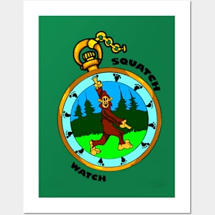 Squatch Watch Posters and Art